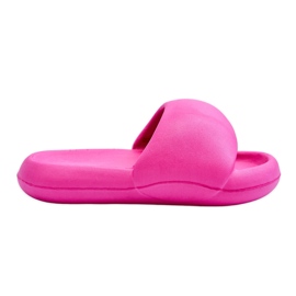 Ciabatte da donna con plateau in schiuma leggera fucsia Milton rosa