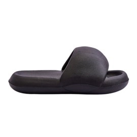 Ciabatte da donna con plateau in schiuma leggera nere Milton nero