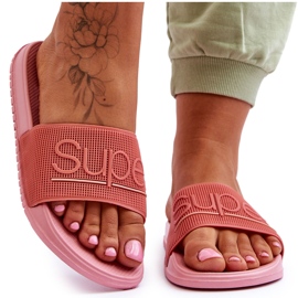 Pantofole Leggere Da Donna Con Scritta Merry Rosa