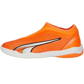 Scarpe da calcio Puma Ultra Match Ll It + Mid Jr 107232 01 arancia arance e rosse