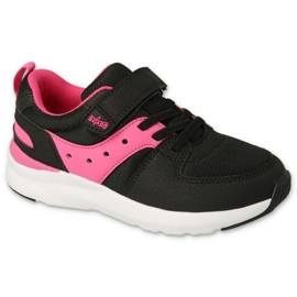 Scarpe per bambini Befado 516Y154 nero rosa