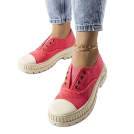 Sneaker rosa scuro di Walton