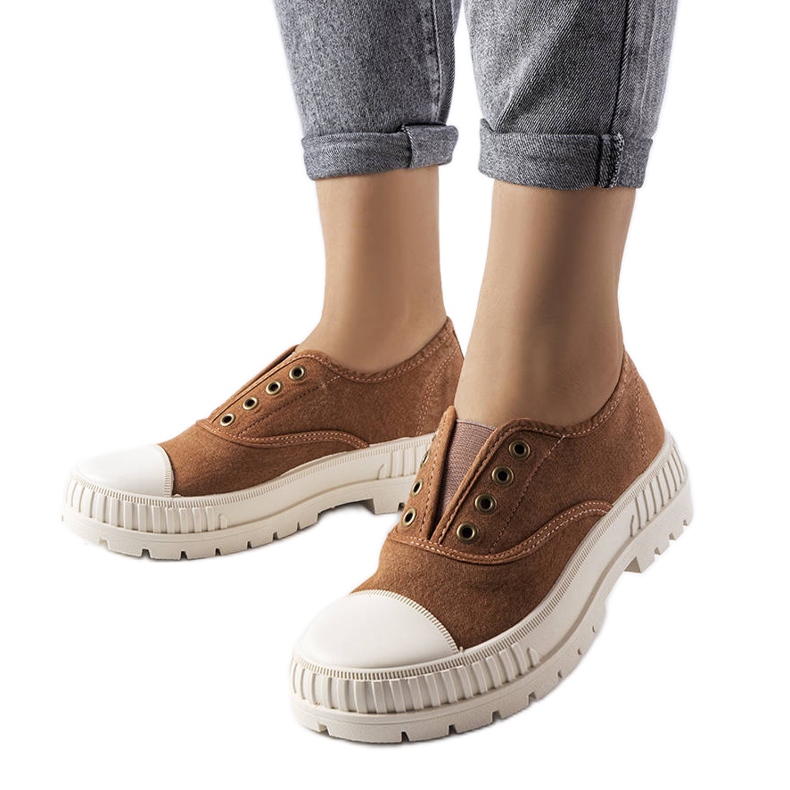 Sneakers marroni di Walton marrone