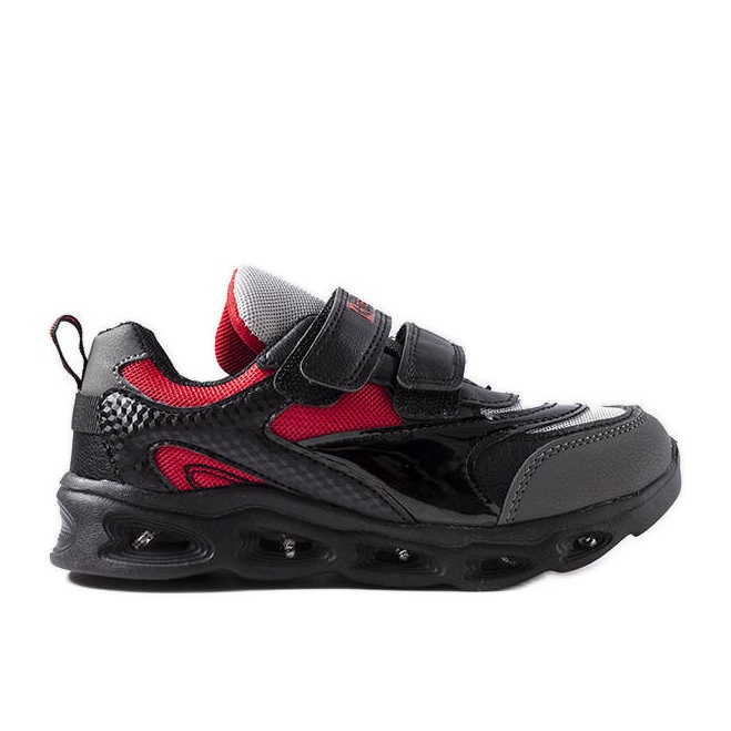 Sneakers nere con suola luminosa di Rue nero