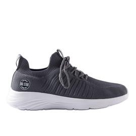 Sneakers Big Star da uomo grigie JJ174290 grigio