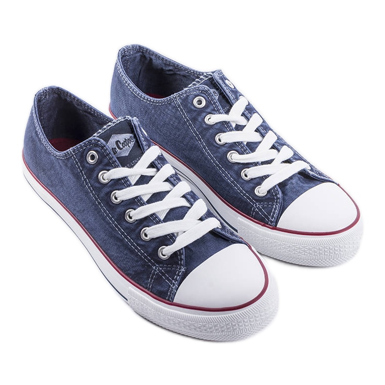 Scarpe da ginnastica blu scuro Lee Cooper LCW-20-31-033
