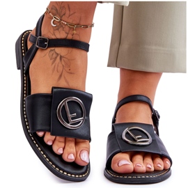 Sandali Classici da Donna S.Barski KV-2775-45 Neri nero