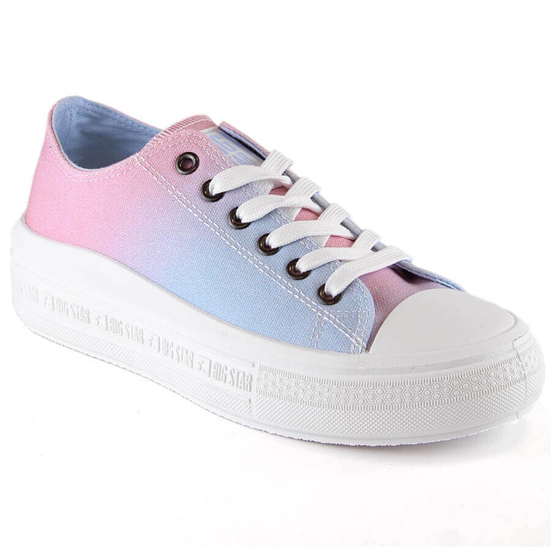 Sneakers da donna sulla piattaforma multicolor Big Star LL274A187 multicolore