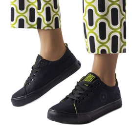 Sneakers Big Star LL274247 in tessuto nero