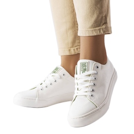 Sneakers Big Star LL274248 in tessuto bianco