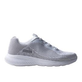 Sneakers Big Star da uomo bianche e grigie JJ174286 bianca