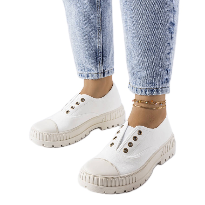 Sneakers bianche di Walton bianca