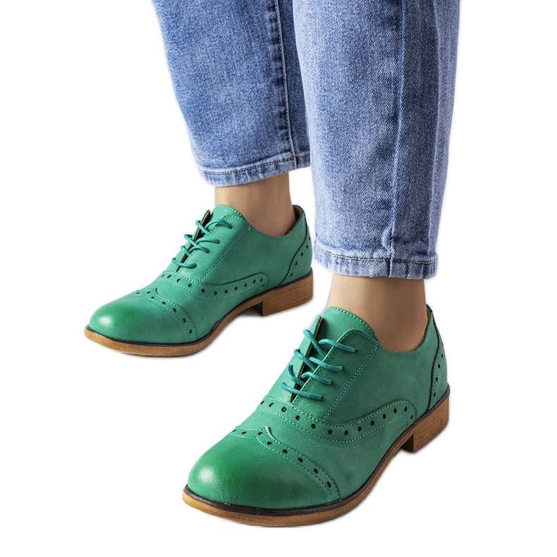 Scarpe verdi LS5379 verde