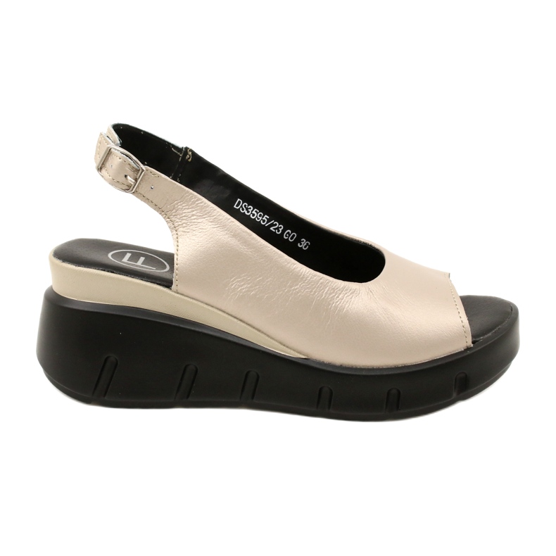 Sandali con Zeppa Oro Filippo DS3595/23 GO d'oro
