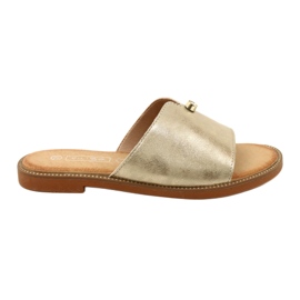 Ciabatte Donna alla Moda Filippo DK4625/23 GO Gold d'oro