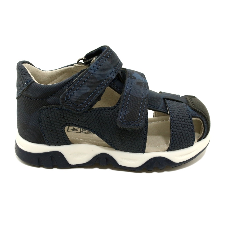 Evento Sandali in velcro da bambino Miss, blu navy 23DZ23-5909
