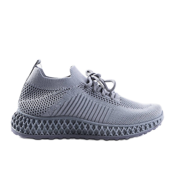 Sneakers Huntz grigie per bambini grigio