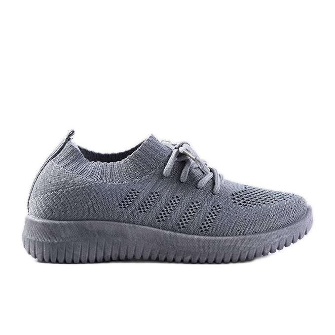 Sneakers Omaha da bambino grigie grigio