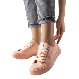 Sneakers in tessuto rosa di Esmeraude
