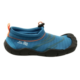 Scarpe da acqua in neoprene ProWater PRO-23-37-128L blu
