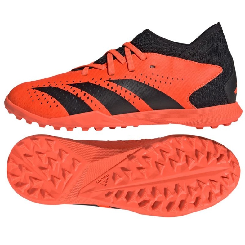 Scarpe Adidas Predator Accuracy.3 Tf GW7079 rosso arance e rosse