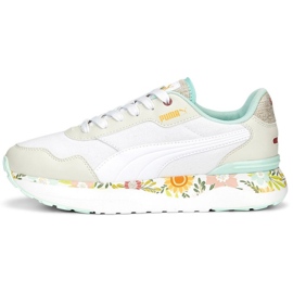 Scarpe Puma R78 Voyage Wild Garden W 389235 01 bianca