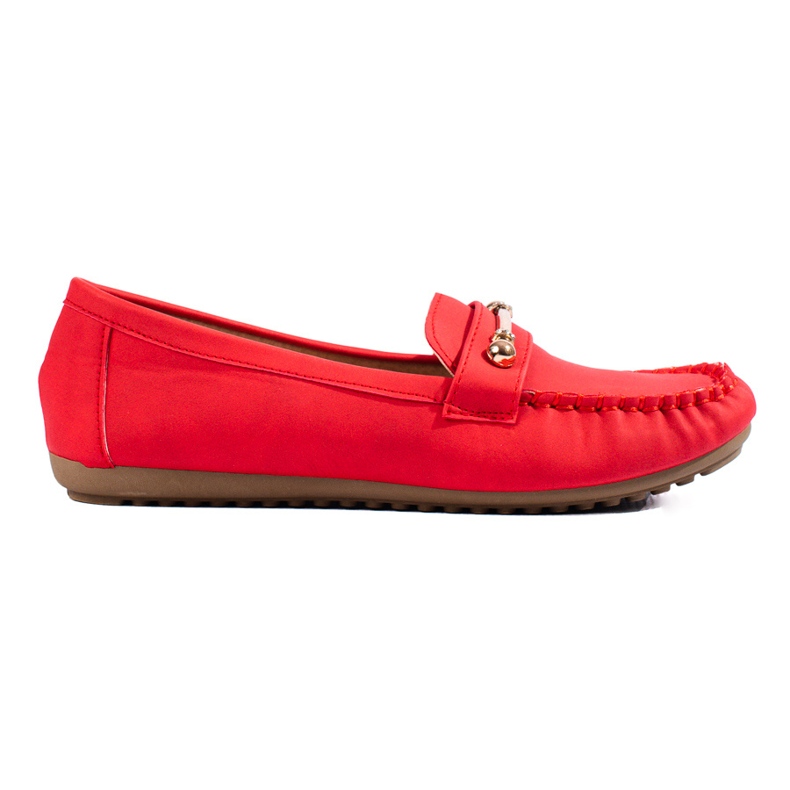 Mocassini rossi da donna Shelovet rosso