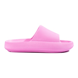 Pantofole rosa Shelovet da donna