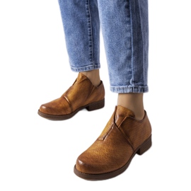 Francesina beige LS5379 Tortora