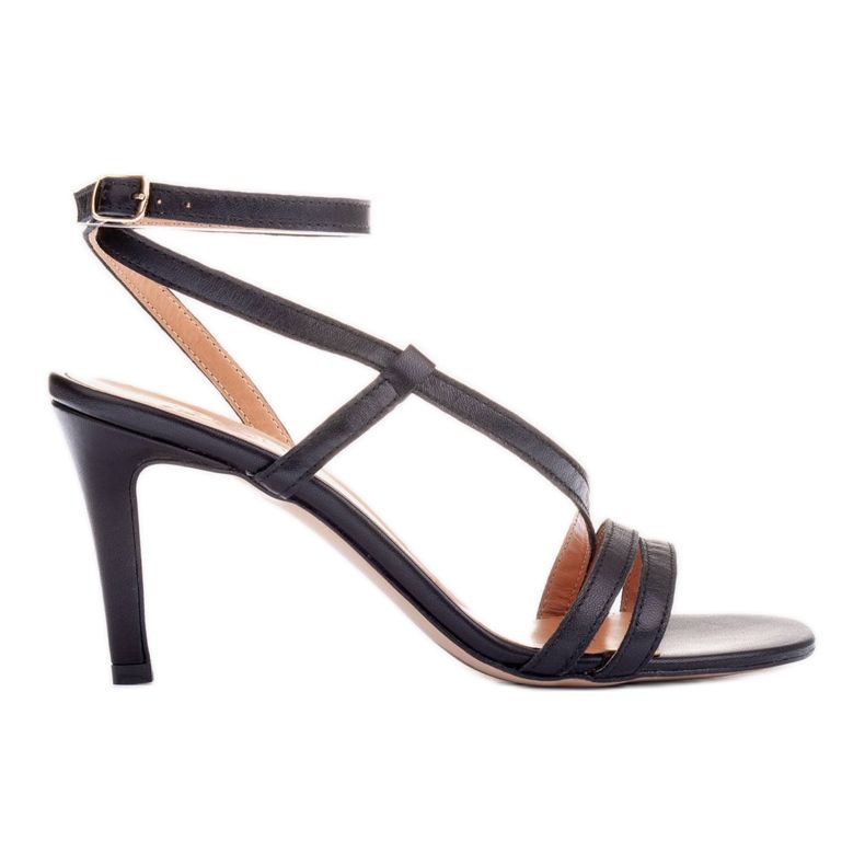 Marco Shoes Sandali con tacco alto nero