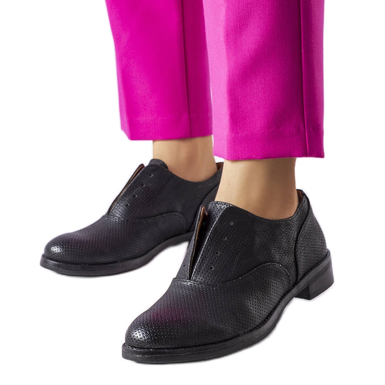 Scarpe nere LS5379 Nere nero