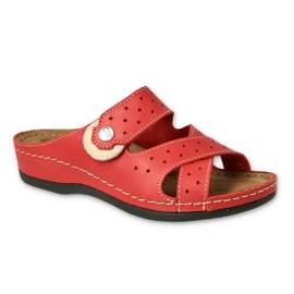 Scarpe da donna Befado 158D183 rosso