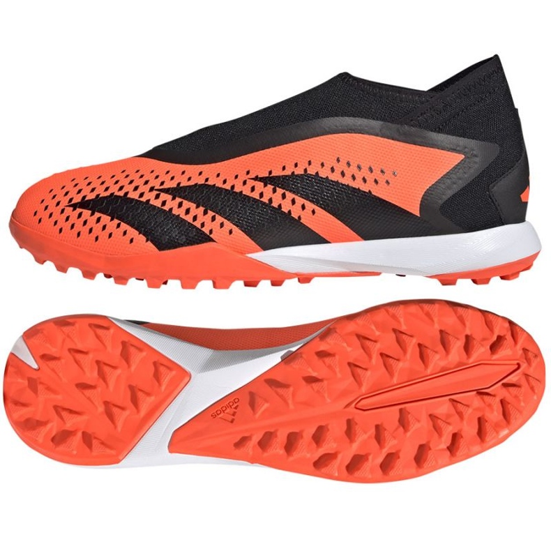 Scarpe da calcio Adidas Predator Accuracy.3 Tf Ll M GW4643 arancia arance e rosse
