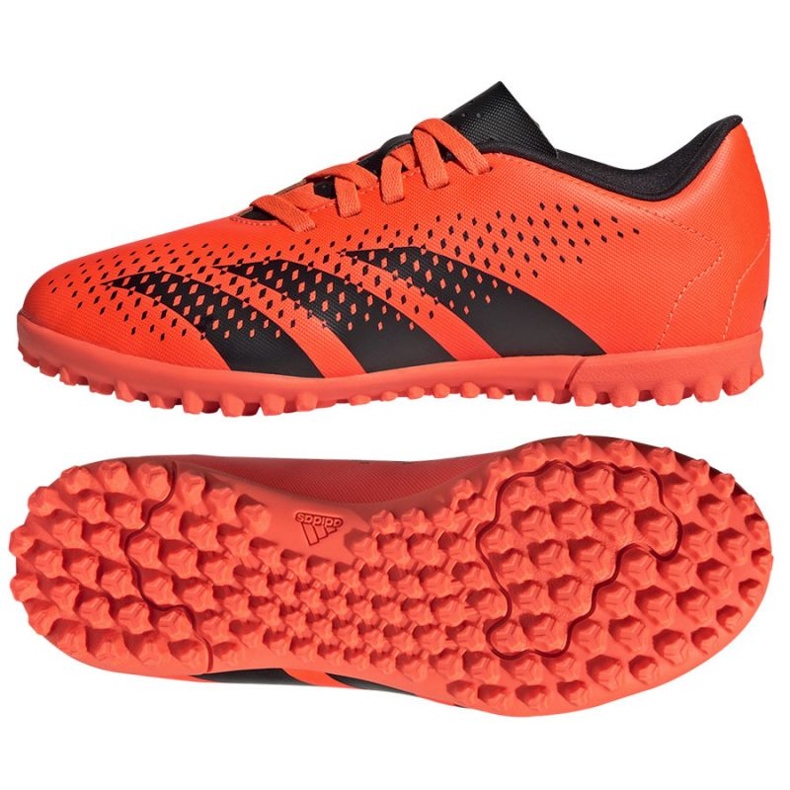 Scarpe da calcio Adidas Predator Accuracy.4 GW7086 arancia arance e rosse