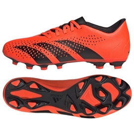 Scarpe da calcio Adidas Predator Accuracy.4 Fg M GW4603 arancia arance e rossi