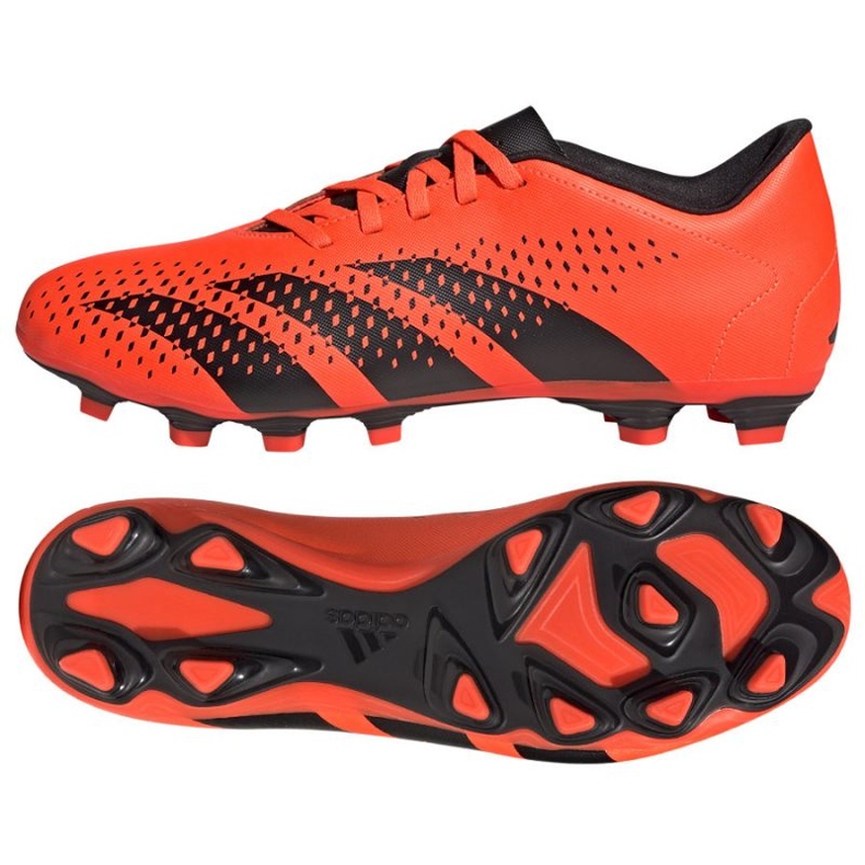 Scarpe da calcio Adidas Predator Accuracy.4 Fg M GW4603 arancia arance e rosse
