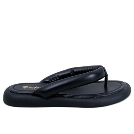 Infradito da donna Cliff Black nero