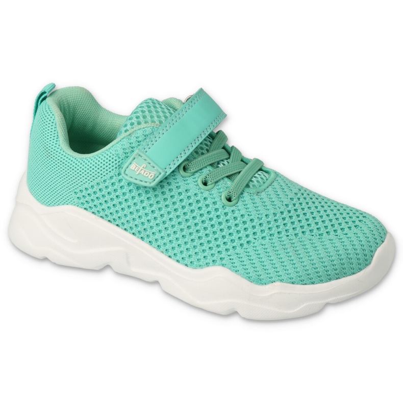 Scarpe sportive per bambini Befado con velcro 516X199 verde