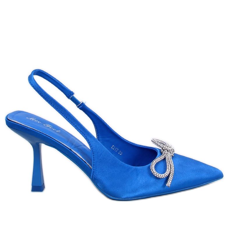 Décolleté con tacco aperto Hannah Blue