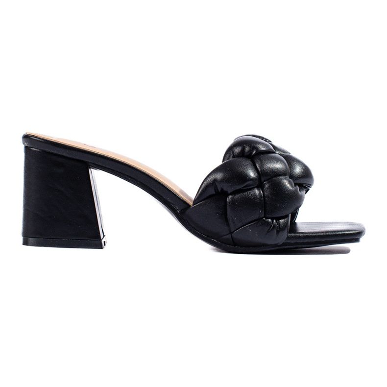 Sandali neri con tacco Shelovet da donna nero