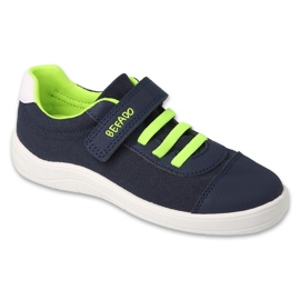 Scarpe per bambini Befado blu navy/verde 451Y004