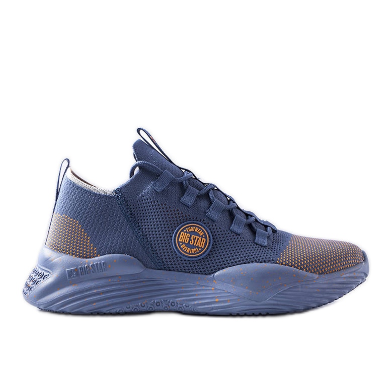 Sneaker da uomo Big Star blu LL174280