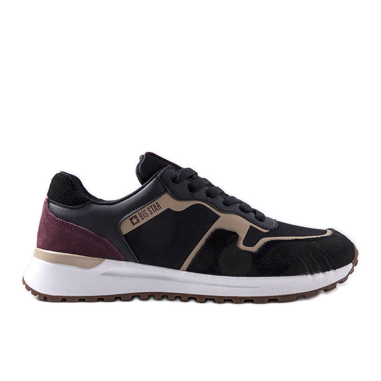 Sneakers Big Star LL174125 in camoscio nero