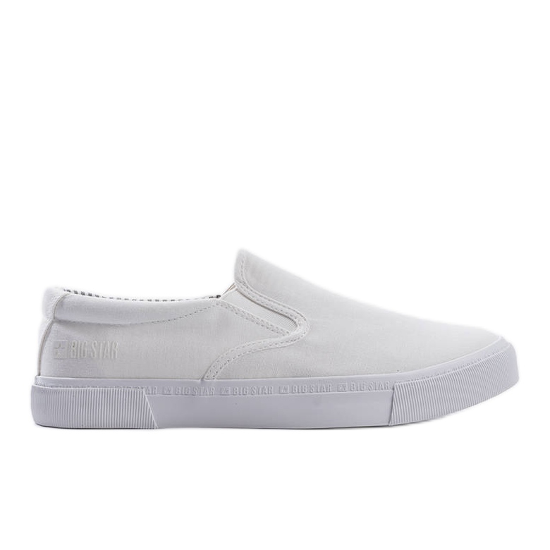 Sneakers slip-on Big Star LL1742063 bianche bianca