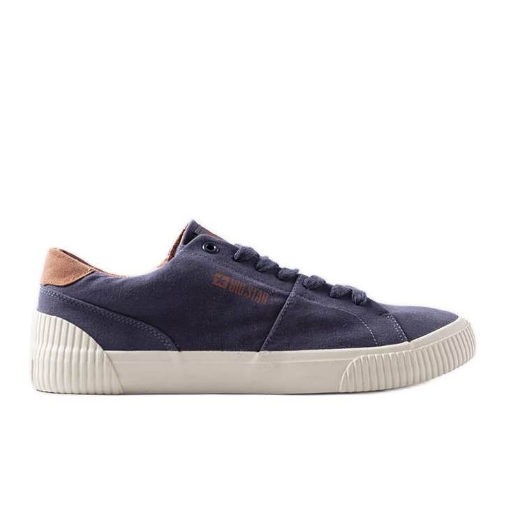 Sneakers da uomo blu navy Big Star LL174011