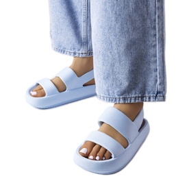 Sandali Émond blu
