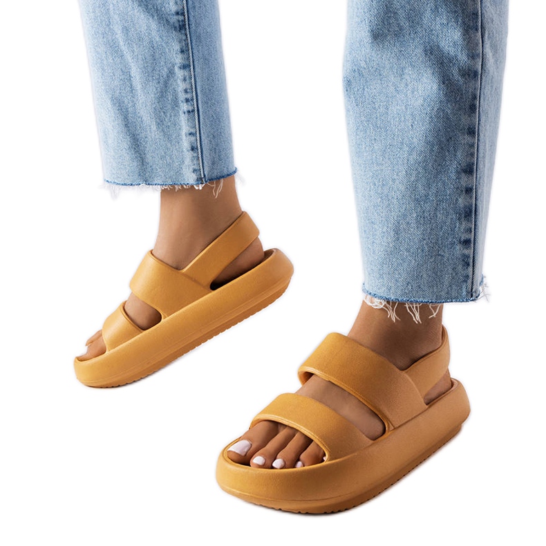 Sandali Émond marroni marrone