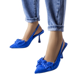 Spille blu con fiocco di Olengo