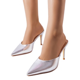 Cursori sul tallone Silver Drainer argento