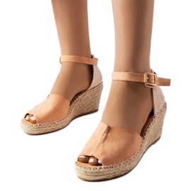 Espadrillas rosa con zeppa di Lauderdale